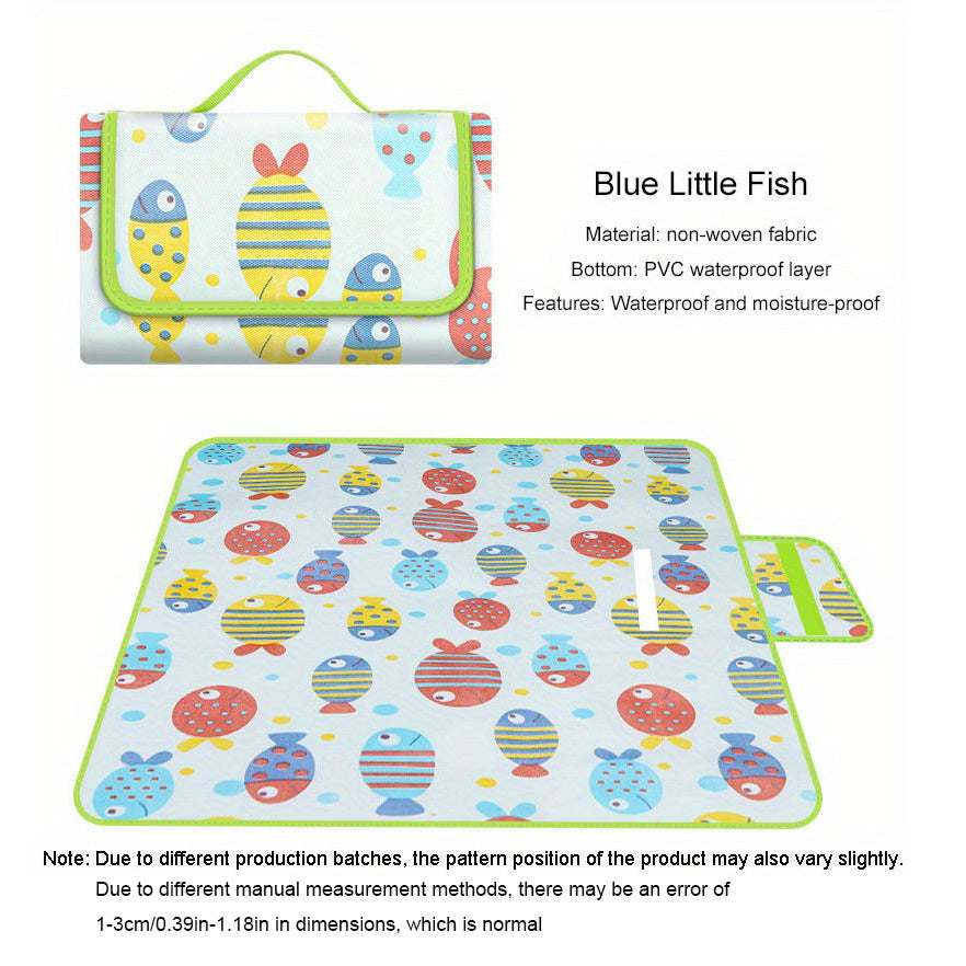 Moisture Proof Non Woven Picnic Mat Portable Pad for Outdoor Camping