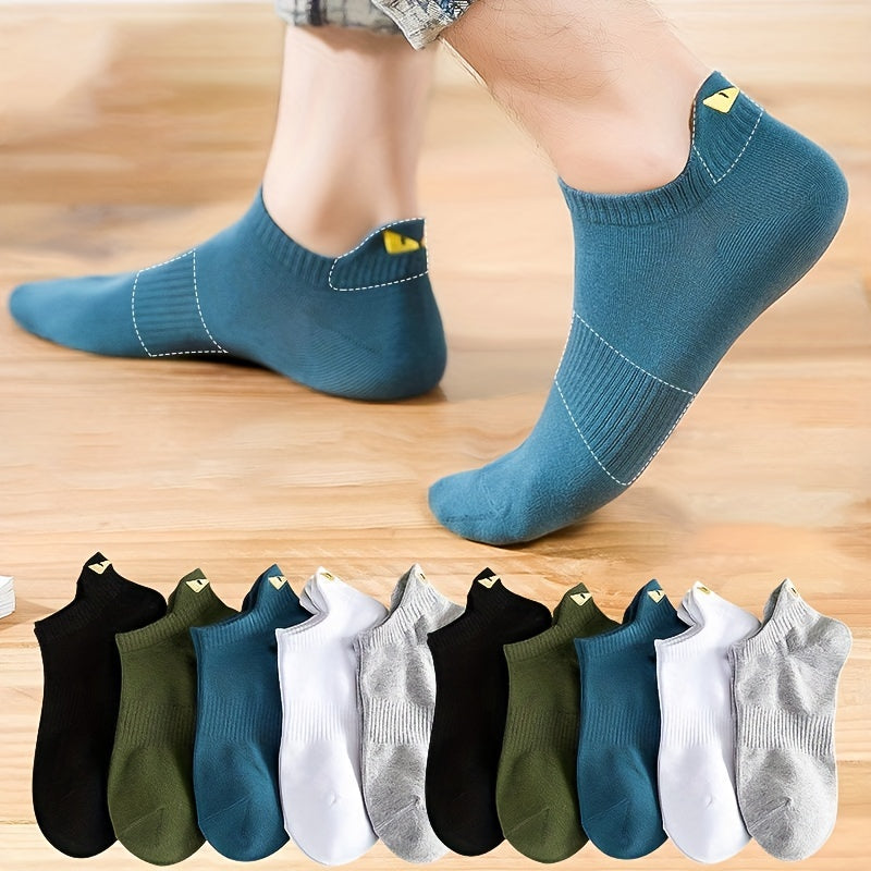 10 Pairs Women's Low Cut Ankle Socks Soft & Lightweight Sports Stockings