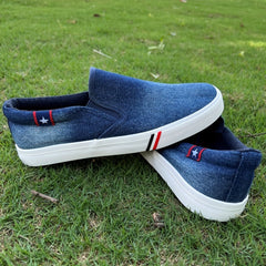 Men's Casual Denim Canvas Shoes for Summer and Autumn