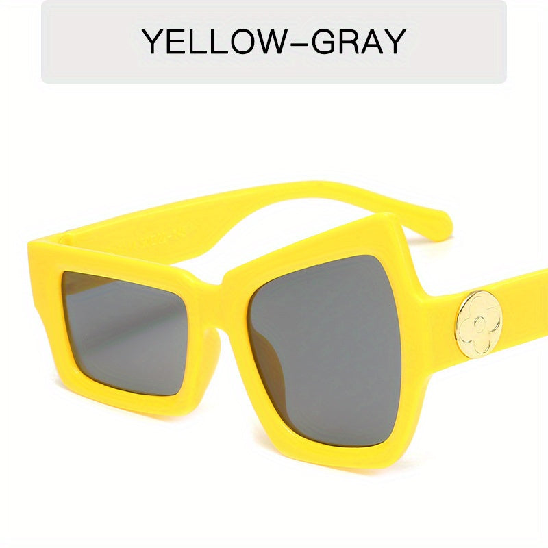 Y2K Irregular Sunglasses For Women Men UV400