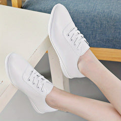 Women's Lightweight Lace Up Sneakers Anti-skid Shoes