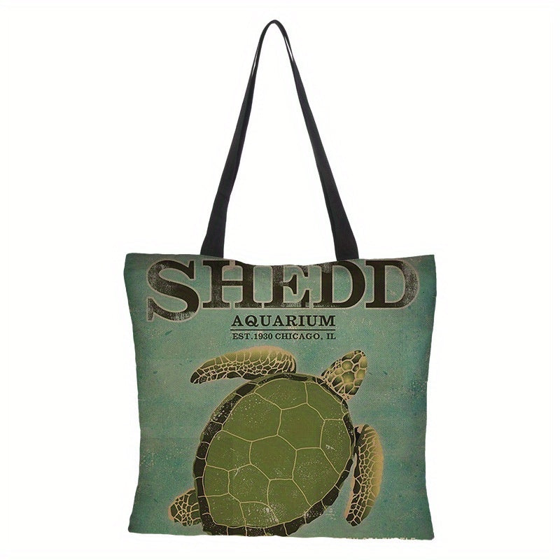 Waterproof Linen Bag Cowhide Tote Bag Shoulder Bag