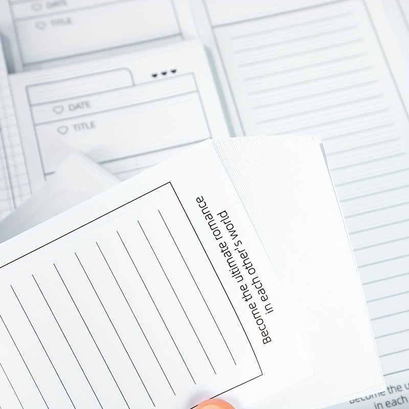 Student Note Book B5 Minimalist Non Adhesive Note Paper