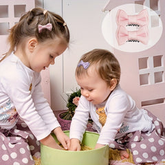 16pcs Bow Hair Clips for Baby Girls