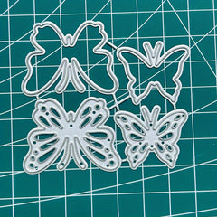 4pcs Butterflies Metal Dies Cutting Decoration Tool Die Cut