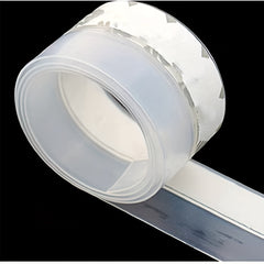 Transparent Roll Door Strip Bottom Seal 2 x 41 for House & Glass Shower Doors