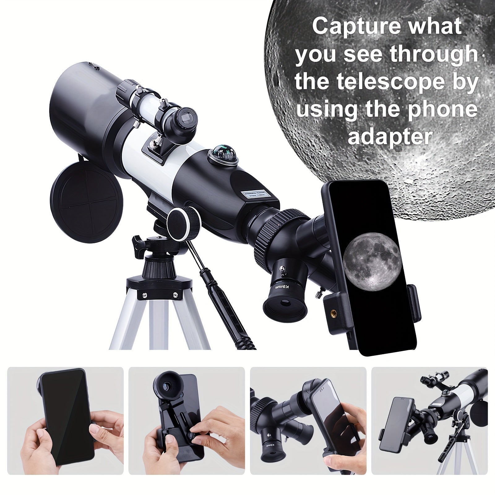 Professional 70mm Aperture Telescope for Adults