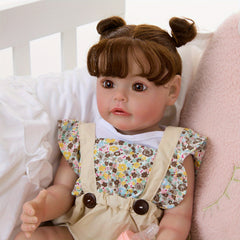 Realistic 55 Reborn Youngsters Girl Doll Soft Vinyl Poseable Limbs Ages 3