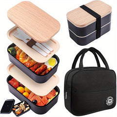 Oxford Cloth Insulated Lunch Bag Aluminum Foil Liner Hand Wash Bento Meal Tote