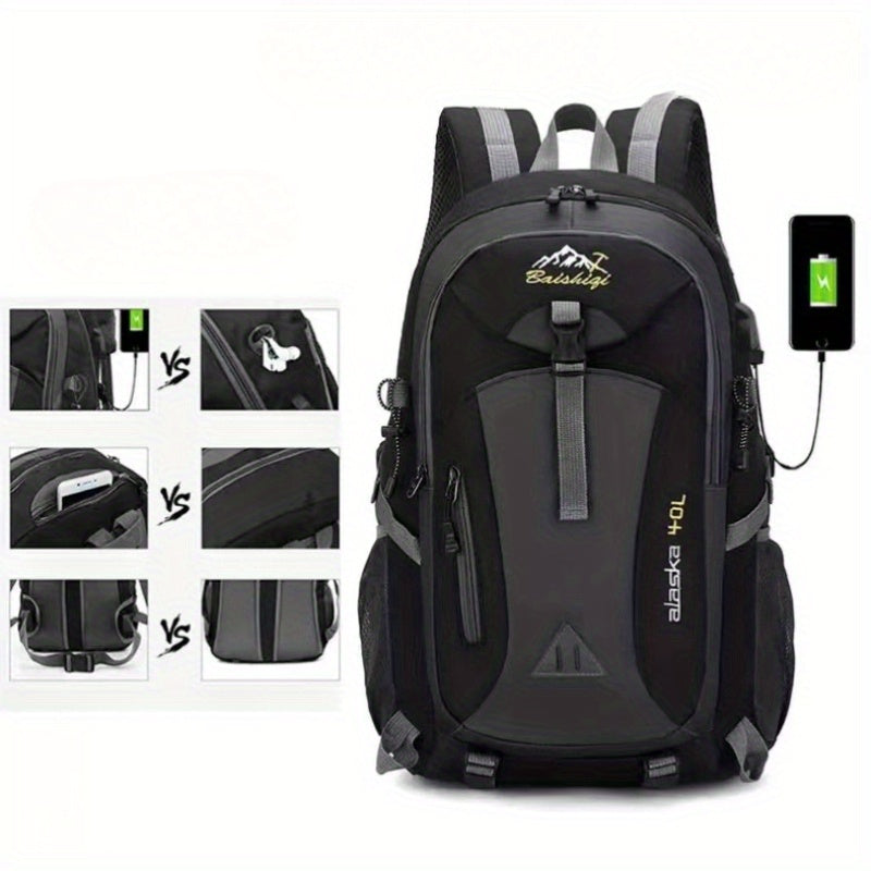 Waterproof Travel Backpack Large Capacity with Laptop Compartment