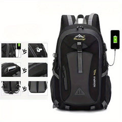 Waterproof Travel Backpack Large Capacity with Laptop Compartment