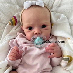 Realistic Reborn Baby Doll with Full Vinyl Body 18" Pink