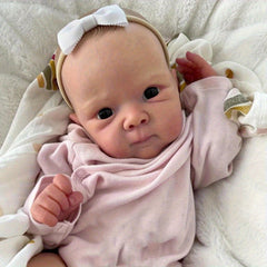 Realistic Reborn Baby Doll with Full Vinyl Body 18" Pink