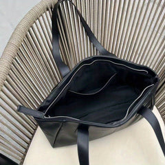 Top Layer Cowhide Leather Shell Bag Underarm Bag