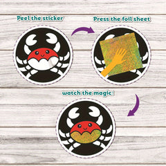 DIY Cartoon Sticker Book for Kids Ages 3-6 Glitter Effects