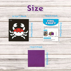 DIY Cartoon Sticker Book for Kids Ages 3-6 Glitter Effects