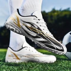 Youth Anti Skid Soccer Cleats Lightweight Turf Football Boots