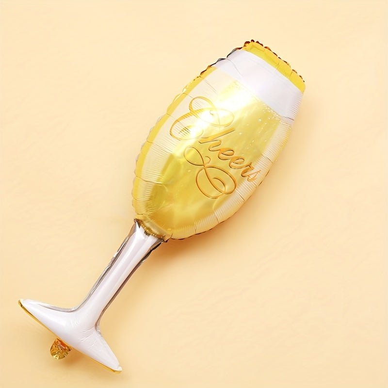 1pc Cheers Goblet Balloon Large Wine Glass Balloon