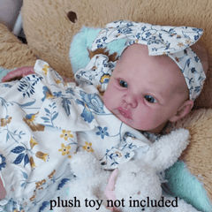 Meadow Reborn Baby Doll 19inch Girl Art Toy for Birthday Gift