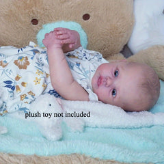 Meadow Reborn Baby Doll 19inch Girl Art Toy for Birthday Gift