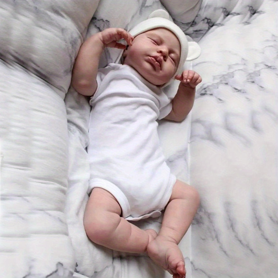 Realistic 20" Reborn Baby Doll Soft Vinyl Limbs Cloth Body Ideal Gift