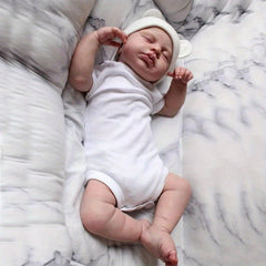 Realistic 20" Reborn Baby Doll Soft Vinyl Limbs Cloth Body Ideal Gift