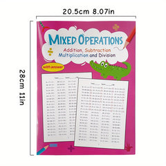 LACHILLY Math Workbook: Daily Fluency Drills Grades 1-3