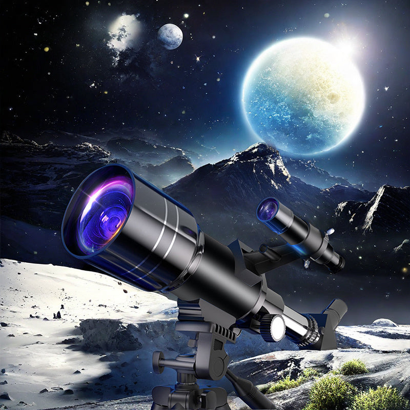 F30070 HD Astronomical Telescope Easy to Use for Stargazing & Moon Watching
