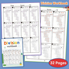 Math Practice Workbook for 3rd-5th Grade Kids