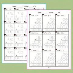 Math Practice Workbook for 3rd-5th Grade Kids