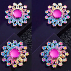 Colorful Metal Fidget Spinner 4pcs Set