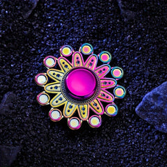 Colorful Metal Fidget Spinner 4pcs Set