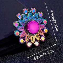 Colorful Metal Fidget Spinner 4pcs Set