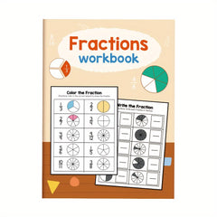 Math Practice Worksheets for Kids Learning Fractions
