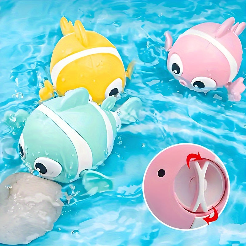 Bath Time Fun Clownfish Toy for Kids Ages 18M, Indoor & Outdoor Play