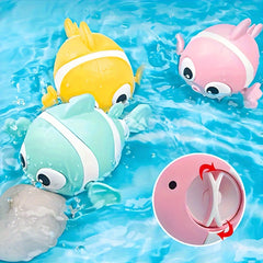 Bath Time Fun Clownfish Toy for Kids Ages 18M, Indoor & Outdoor Play