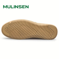Men's Stitch Detail Loafer Shoes Non-slip Slip On Shoes