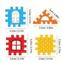 210pcs Building Block Set for Boys & Girls Castle & Street Scene
