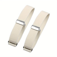 Adjustable Woven Nylon Sleeve Garters Elastic Unisex