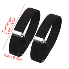Adjustable Woven Nylon Sleeve Garters Elastic Unisex