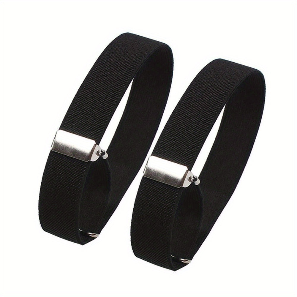 Adjustable Woven Nylon Sleeve Garters Elastic Unisex