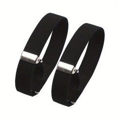 Adjustable Woven Nylon Sleeve Garters Elastic Unisex