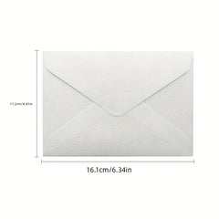 Linen Woven Retro Envelope Greeting Card Stationery Collection