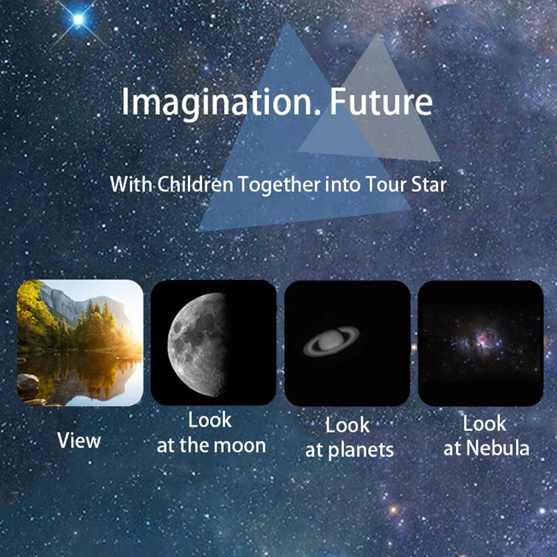HD Astronomical Telescope 40070 Portable Deep Space Star Moon O