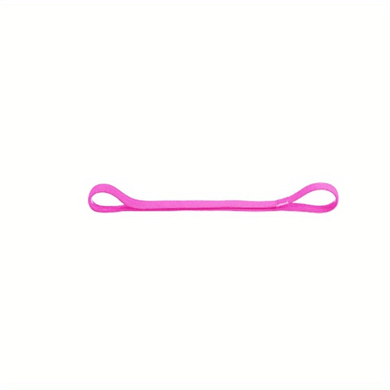 4pcs Elastic Yoga & Running Headbands Breathable Sweatbands for Fitness