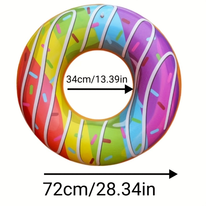 Donut Swim Rings for Pool and Beach Fun