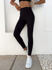 High Waist Slim Solid Pants Casual Every Pants Women's Clothing