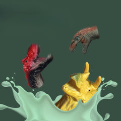 5pcs Dinosaur Finger Puppet Set Tyrannosaurus Rex Toys for Parties and Holidays