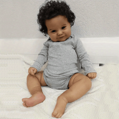 20in Full Vinyl Reborn Baby Doll Smiling Newborn Toddler Girl
