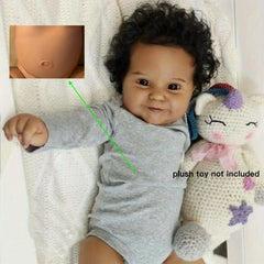 20in Full Vinyl Reborn Baby Doll Smiling Newborn Toddler Girl